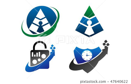 Protection Design Template Set - Stock Illustration [47640622] - PIXTA