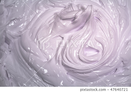 close up white color of oil paint. close up white color of oil paint. 47640721