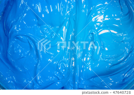 close up light blue color of oil paint. close up light blue color of oil paint. 47640728