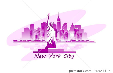 New york city emblem - Stock Illustration [47641196] - PIXTA