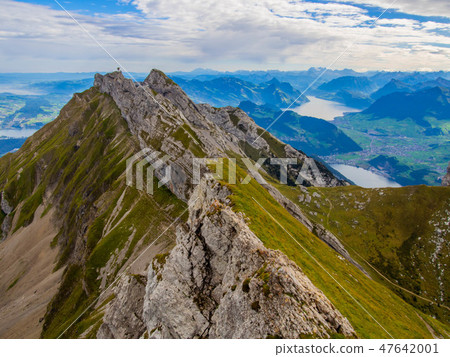 View from Pilatus in early autumn View from Pilatus in early autumn 47642001