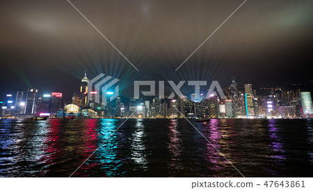 Hong Kong Night view 47643861