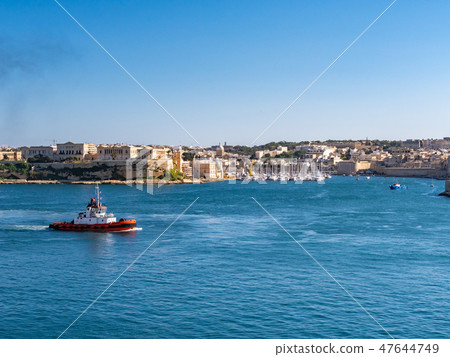 Malta Island World Heritage Site Valletta Walled City 47644749