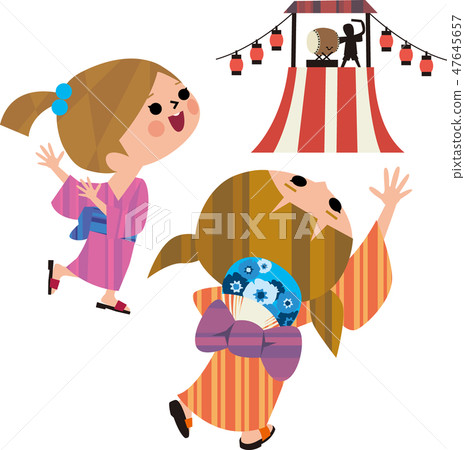 跳舞舞蹈的孩子們 跳舞舞蹈的孩子們 47645657