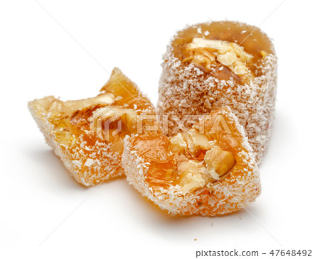 Turkish delight with walnut 47648492