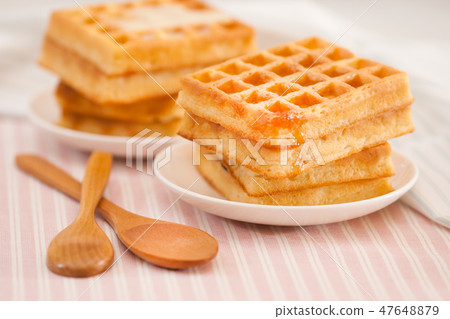 Sweet waffle 47648879
