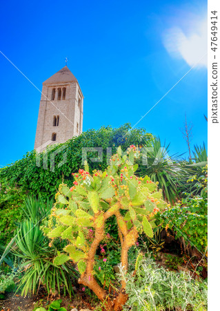 Town Rab on Croatian island Town Rab on Croatian island 47649414