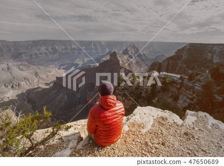 Hike in Grand Canyon 47650689