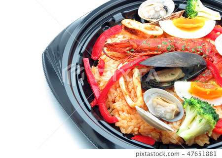 Seafood Paella 47651881