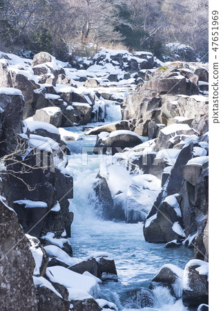 Winter Seimei River Stream River Water Snow 47651969