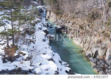 Winter Seimei River Stream River Water Snow Winter Seimei River Stream River Water Snow 47651977