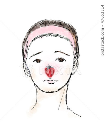 Strawberry nose rough problems 47653514