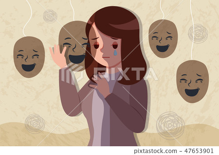 woman with depressed problem woman with depressed problem 47653901