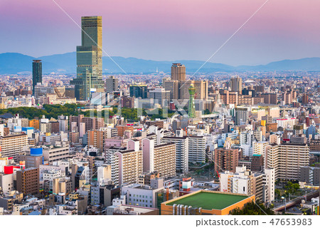 Osaka, Japan cityscape 47653983