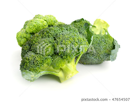Broccoli isolated on white background. Broccoli isolated on white background. 47654507