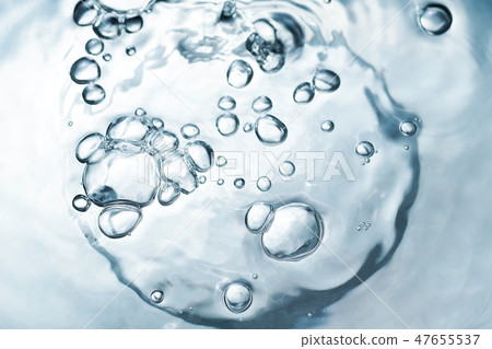 Water · bubble · water surface · water drop image material 47655537