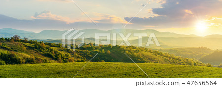 panorama of romania countryside at sunset panorama of romania countryside at sunset 47656564