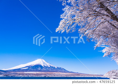 (Yamanashi Prefecture) Mt. Fuji · Cloud ice 47659125