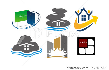 Home Real Estate Set Home Real Estate Set 47661565