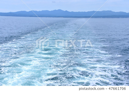 陸奧灣渡輪的風景 陸奧灣渡輪的風景 47661706