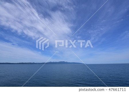 Scenery of Mutsu Bay ferry 47661711