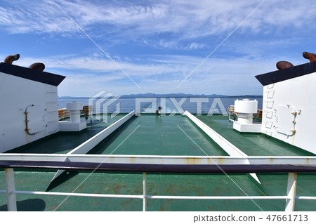 Scenery of Mutsu Bay ferry 47661713