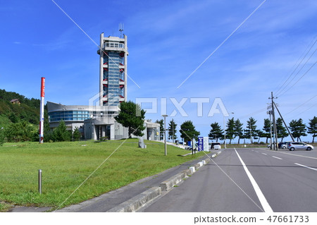 Scenery of the Mutsu Bay Ferry at Kanita Port, Aomori Prefecture 47661733
