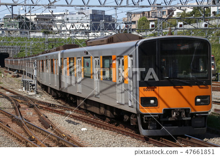 東武伊勢崎線50050系列(Oshiage專用)前往東急Denen-toshi線 東武伊勢崎線50050系列(Oshiage專用)前往東急Denen-toshi線 47661851