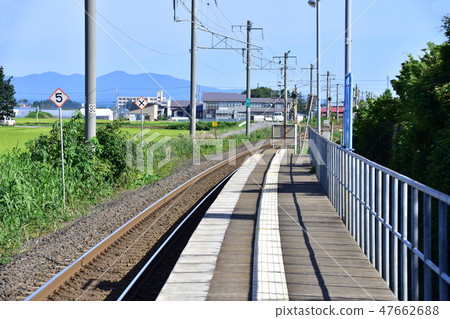 Scenery of Tsugaru Line Scenery of Tsugaru Line 47662688