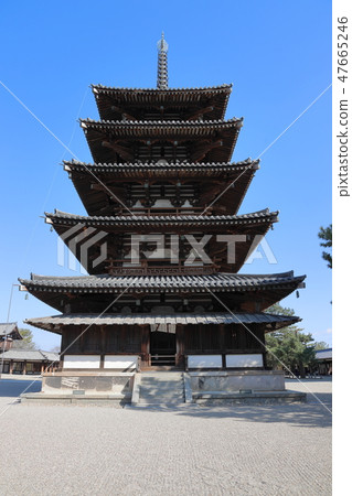 Horyuji temple 47665246