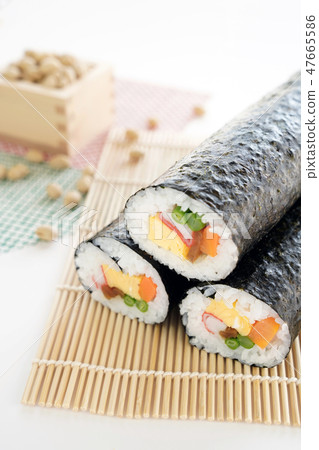 Setsubun image (Ewaki and beans) Setsubun image (Ewaki and beans) 47665586