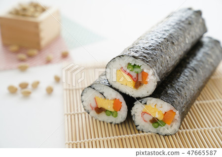 Setsubun圖像（Ewaki和豆） 47665587