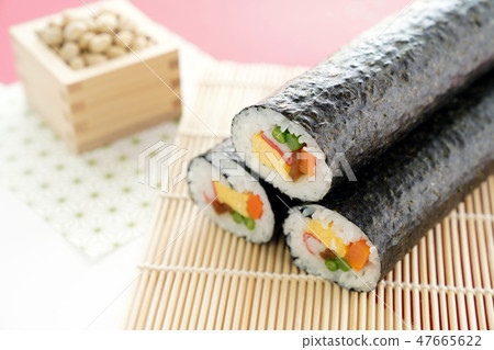 Setsubun圖像（Ewaki和豆） 47665622
