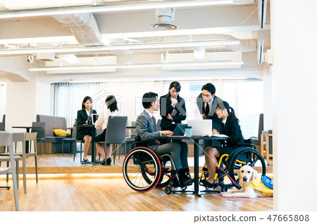 Japan Universal Manner Association supervised material handicapped wheelchair business Japan Universal Manner Association supervised material handicapped wheelchair business 47665808