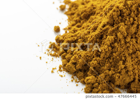 Close up of curry powder 47666445