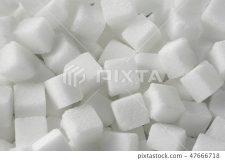 Close-up of cube sugar Close-up of cube sugar 47666718