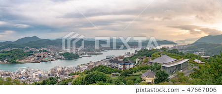 尾道和Mukojima的晚上視圖 47667006