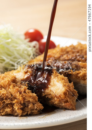 Tonkatsu特寫鏡頭 47667194