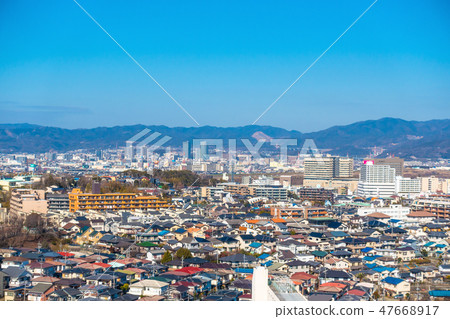 Townscape of Hirakata and Takatsuki 47668917