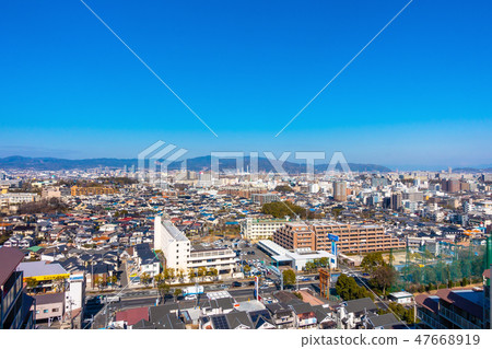 Hirakata和Takatsuki的城市景觀 47668919