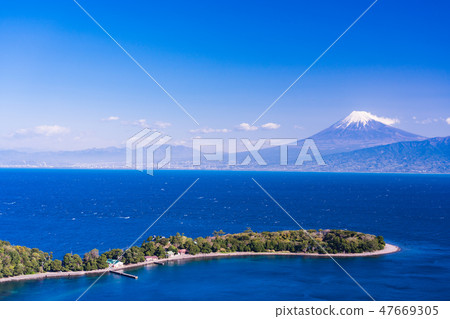 （靜岡縣）在Oceanazaki（大瀨崎）的富士山 47669305