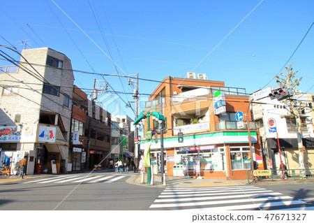 東海道南品川十字路口品川區 47671327