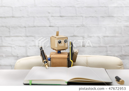 robot. Artificial Intelligence robot. Artificial Intelligence 47672953