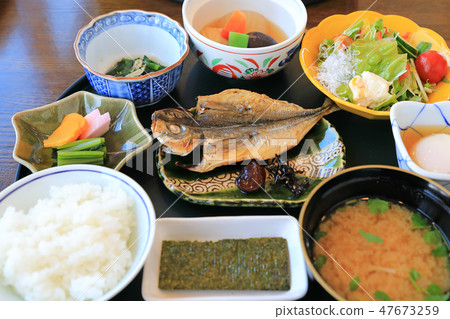 Delicious Japanese set meal Delicious Japanese set meal 47673259