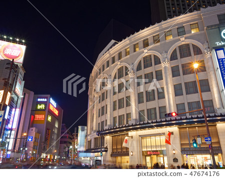 Night Osaka Minami Nankai Building Osaka Takashimaya Night Osaka Minami Nankai Building Osaka Takashimaya 47674176
