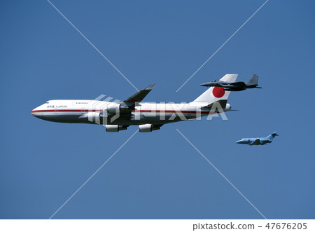 政府特定飛機和F-15的編隊飛行 政府特定飛機和F-15的編隊飛行 47676205