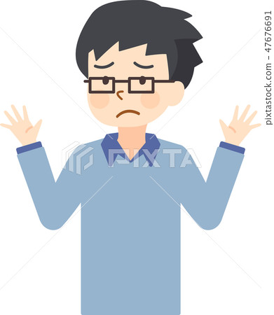 A letter to the left to give trouble by raising his father's hand 47676691