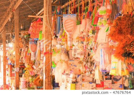 Cambodia souvenir shop Siem Reap Old Market 47676764