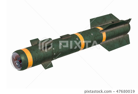 Air-Combat Missile, 3D rendering Air-Combat Missile, 3D rendering 47680019