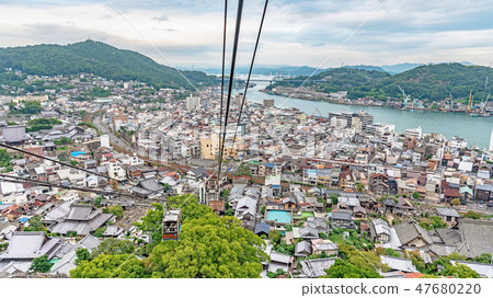 尾道市區的風景 尾道市區的風景 47680220